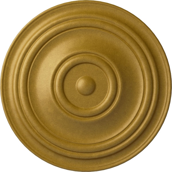Ekena Millwork Traditional Ceiling Medallion (Fits Canopies up to 8 1/4"), 31 1/2"OD x 2 1/2"P, Pharaohs Gold CM31TRPGS - main